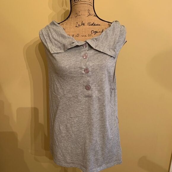 Milk& honey Tank top with belt grey size M - Picture 2 of 5